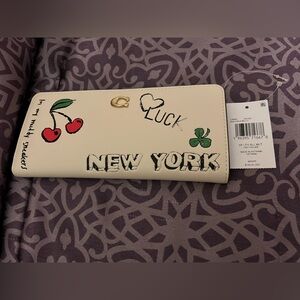 Coach Essential Slim Wallet With Sketch Print